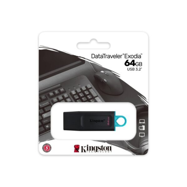 Kingston DataTraveler Exodia 64GB USB Flash Drive