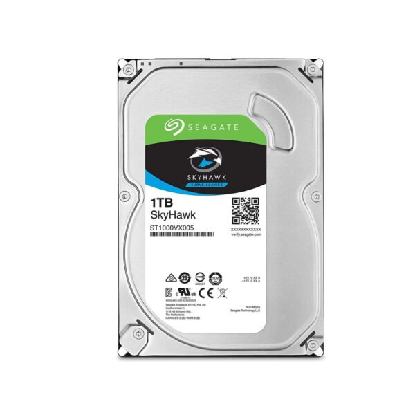 Seagate SkyHawk 1TB Surveillance Hard Drive – 3.5” SATA