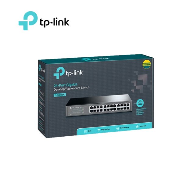 TP-Link TL-SG1024D 24-Port Gigabit Desktop/Rackmount Switch