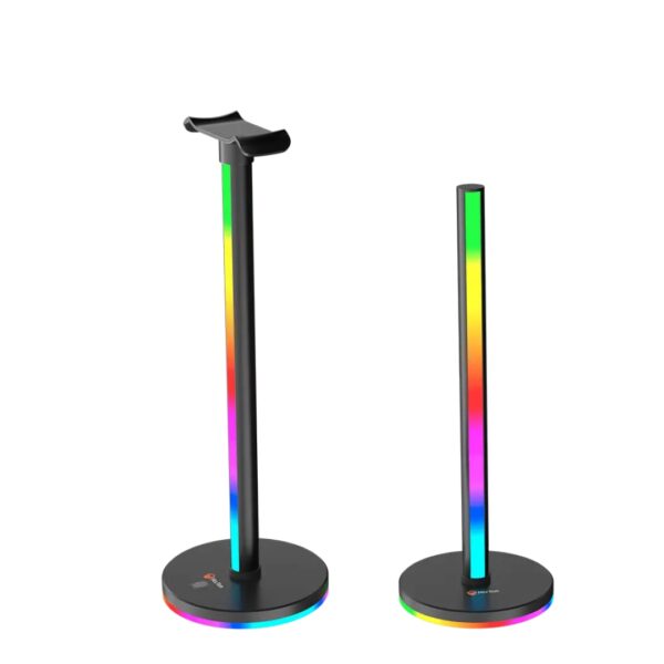 Meetion BK200 Smart Lighting Tower – RGB Headset Stand with USB-A Base