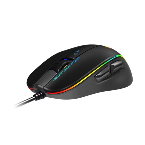 Meetion GM23_2023 RGB Circulation Backlit Wired Gaming Mouse