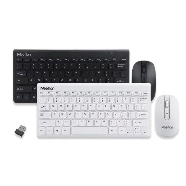 MEETION Mini4000 Wireless Keyboard & Mouse Combo – Black