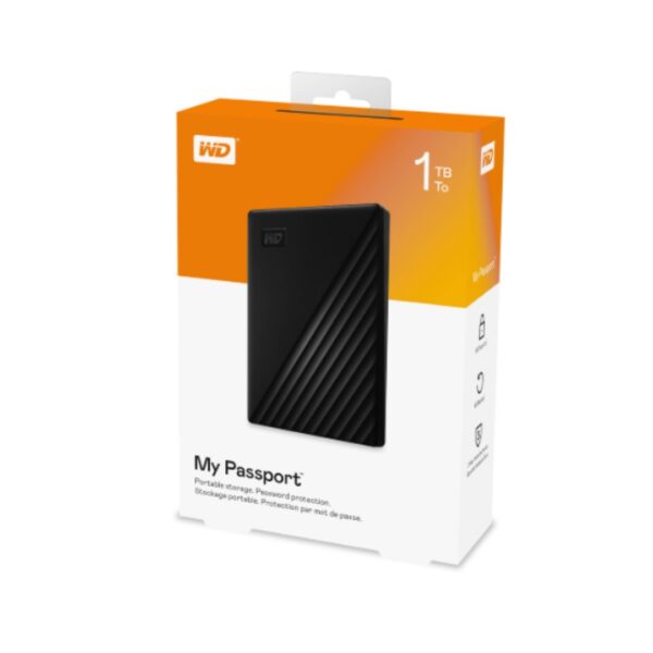 WD My Passport 1TB External Hard Drive